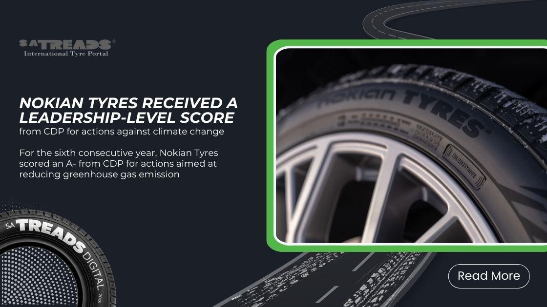 Nokian Tyres received a leadership-level score from CDP for actions against climate change